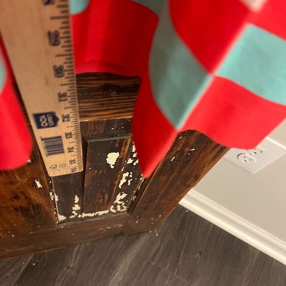 Lauren Ralph Lauren Aqua Blue tank and striped skirt Dress. Women’s size 8. - Picture 6 of 10